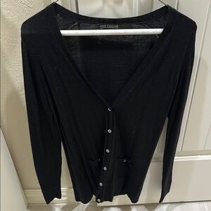 Ann Taylor Black Cardigan
